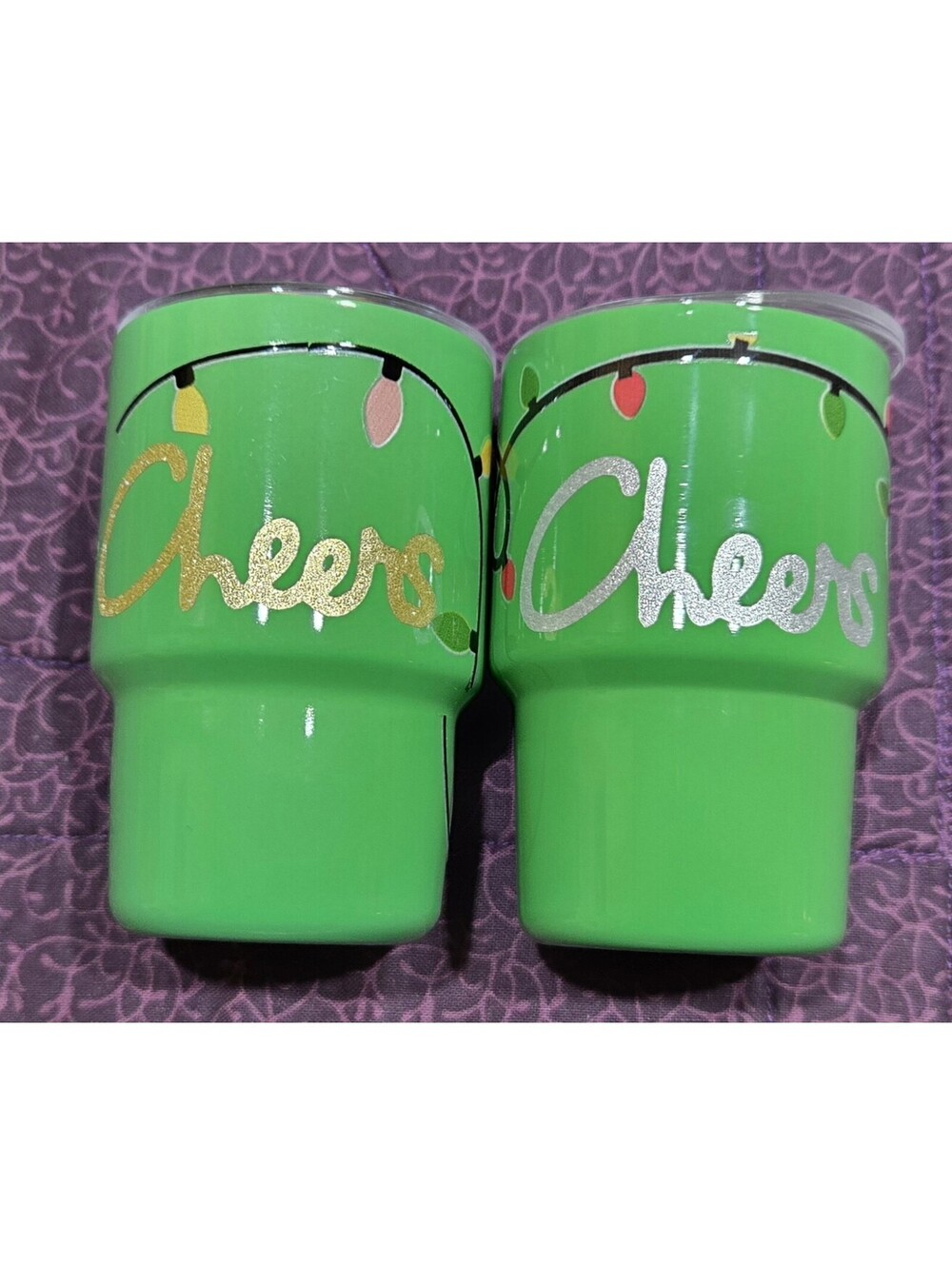 3oz Mini Tumbler Christmas Cheers 2pc